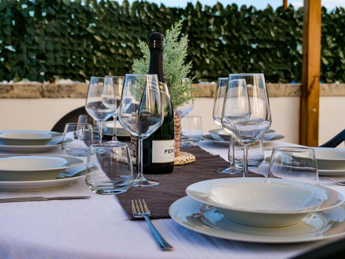 La Terrazza Dei Nonni Apartment Torre Specchia Ruggeri Bagian luar foto